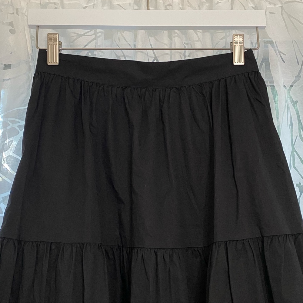 XiRENA BLACK ANGELINE TIERED MAXI SKIRT - Picture 4 of 11